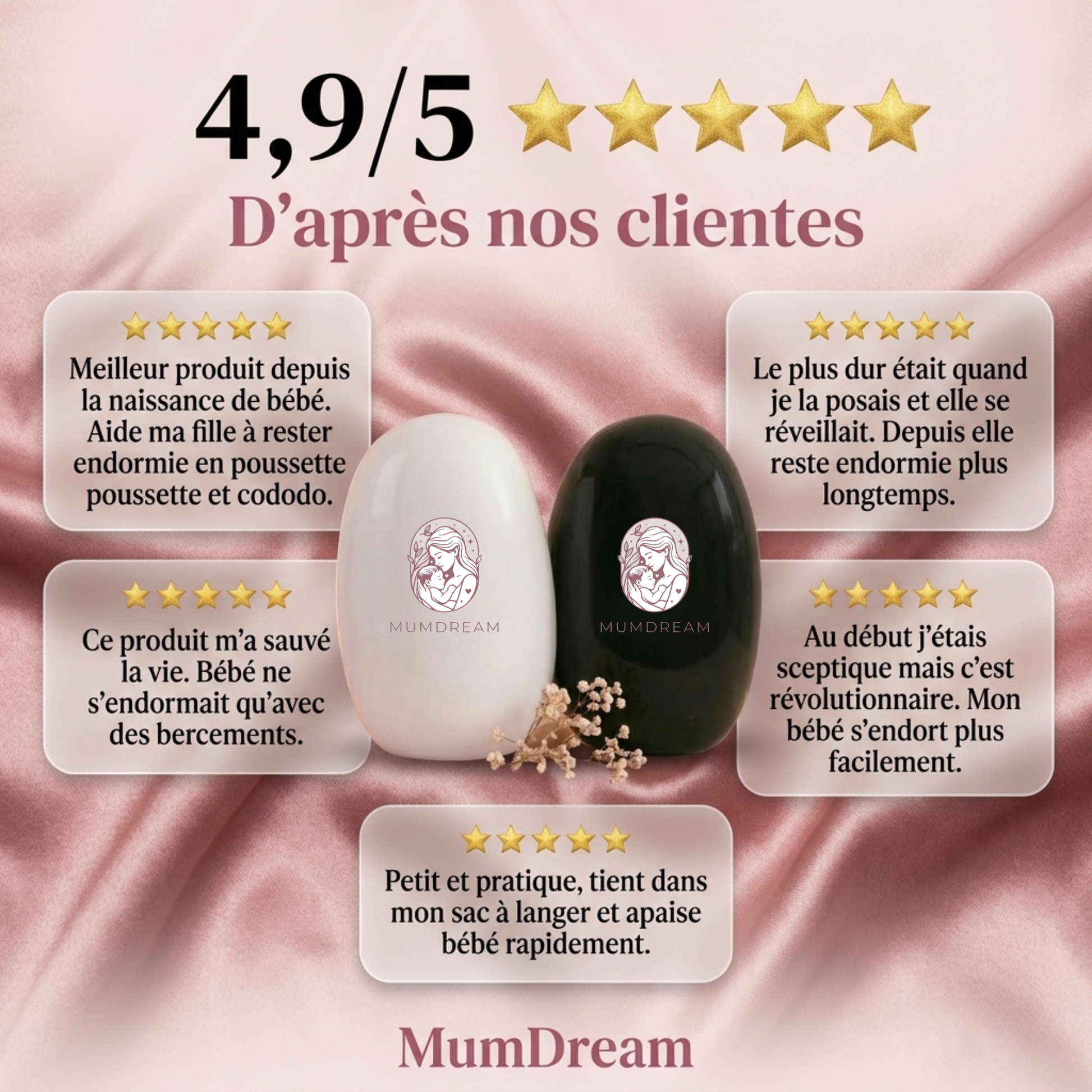 Moovybabe le berceur automatique qui aide ton bébé à s'apaiser à dormir plus facilement partout avec toi